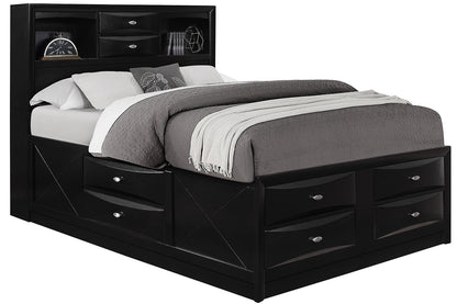 Linda Black Bedroom Collection