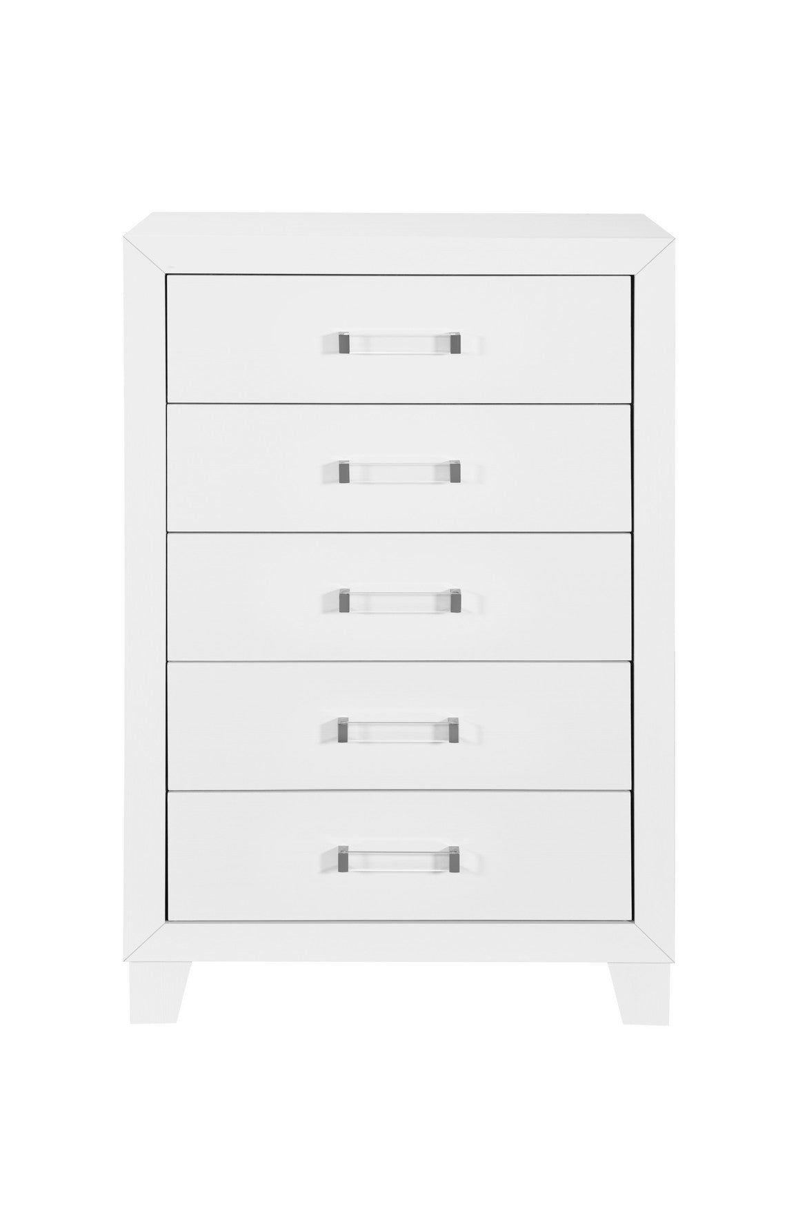 Luccia White LED Bedroom Collection