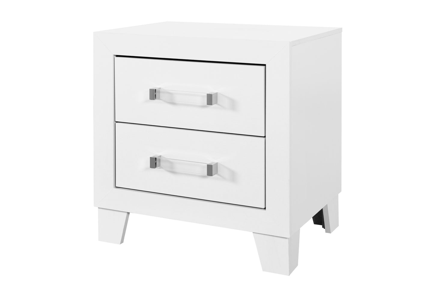 Luccia White LED Bedroom Collection