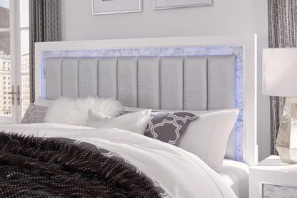 Santorini White LED Bedroom Collection