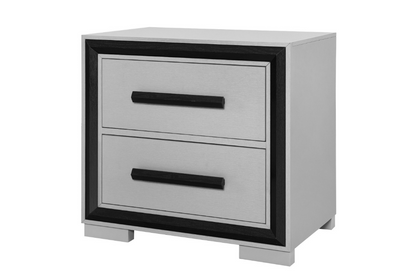 Amelia Grey & Black Bedroom Collection