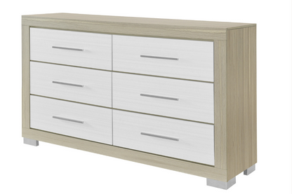 Emma Natural & White Bedroom Collection