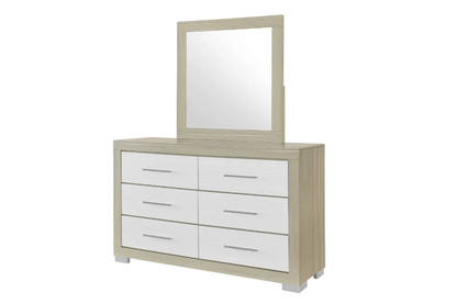 Emma Natural & White Bedroom Collection