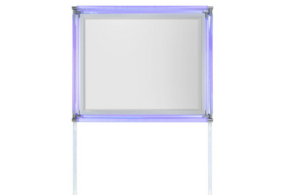 Lando Silver LED Bedroom Collection