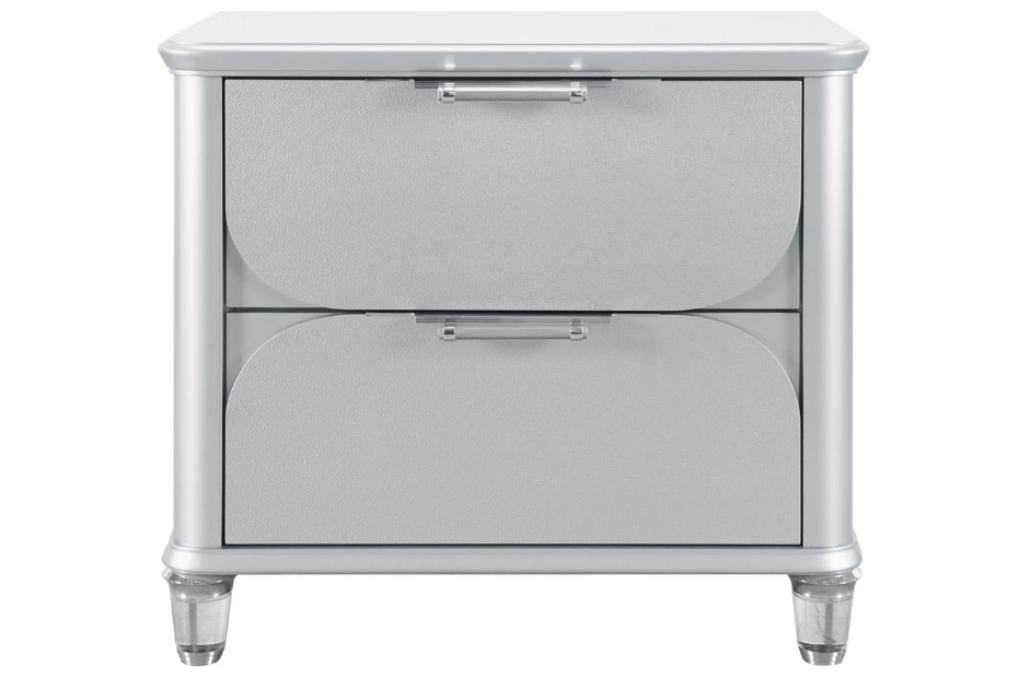 Lando Silver LED Bedroom Collection