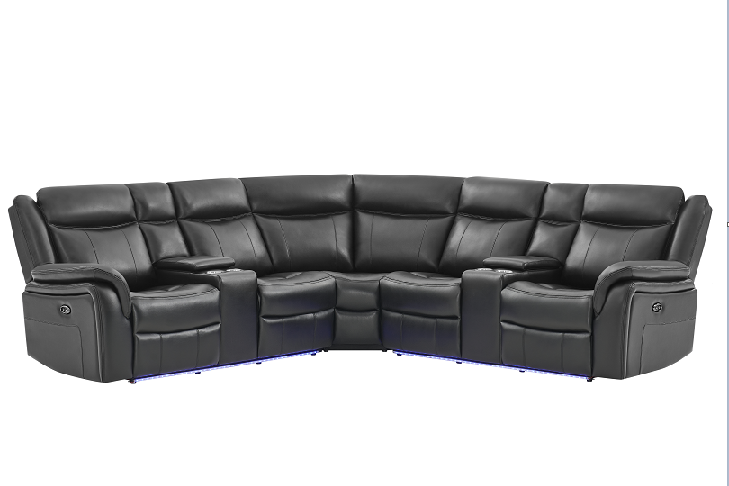 Power Reclining Sectional
