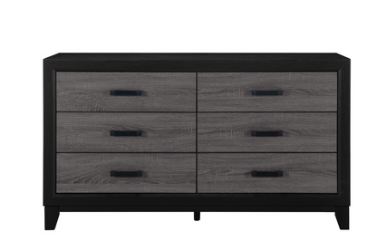 Lisbon Grey & Black Bedroom Collection