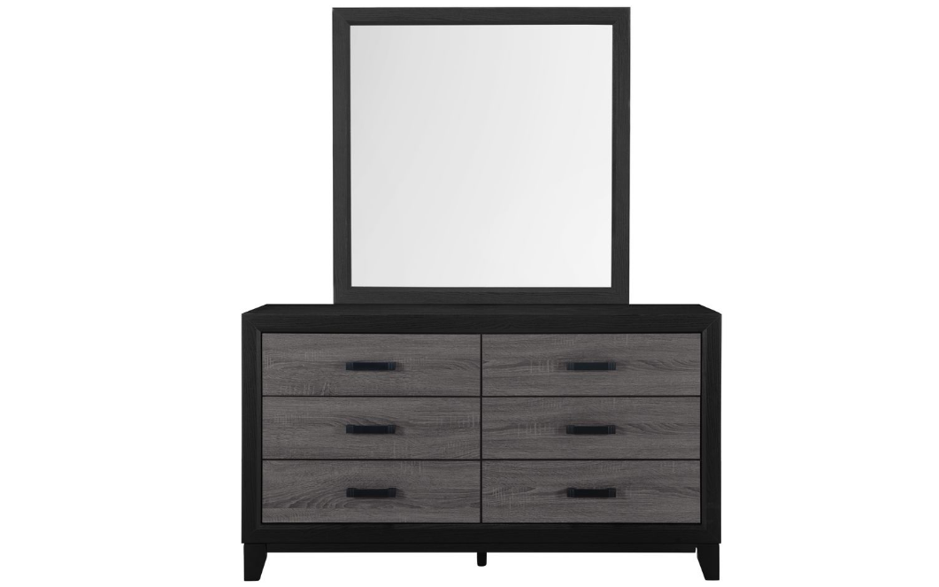 Lisbon Grey & Black Bedroom Collection