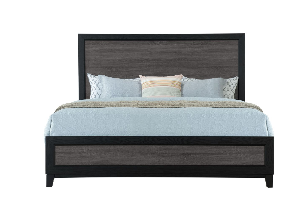 Lisbon Grey & Black Bedroom Collection