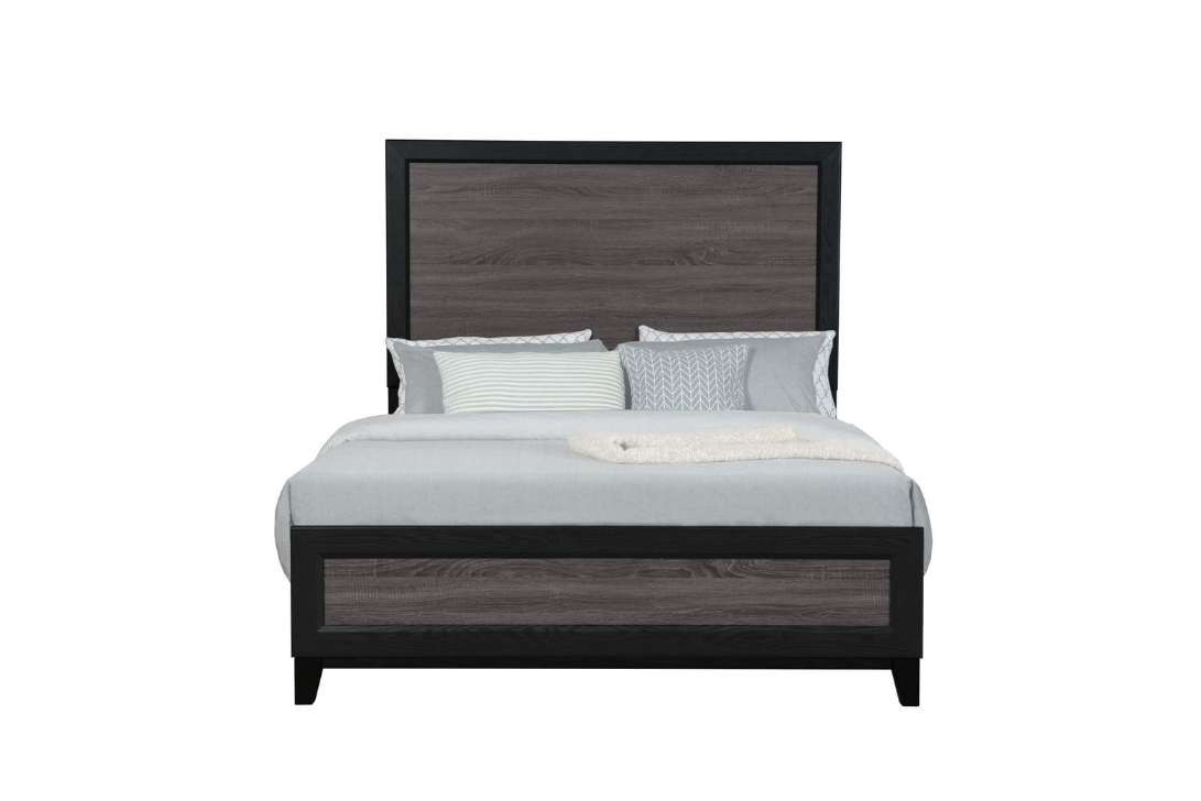 Lisbon Grey & Black Bedroom Collection