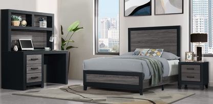 Lisbon Grey & Black Bedroom Collection