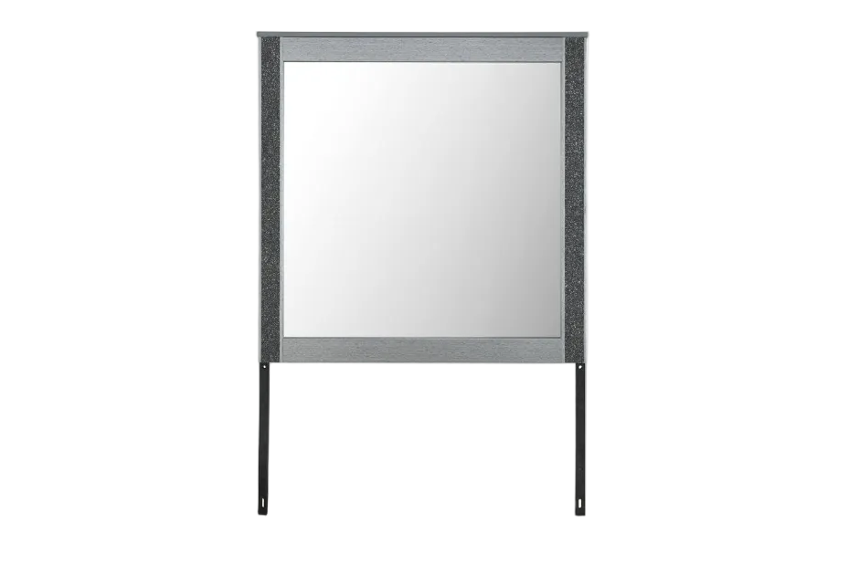 Logan Silver LED Bedroom Collection