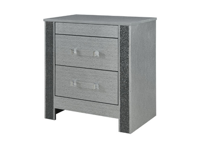 Logan Silver LED Bedroom Collection