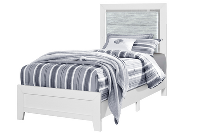 Luccia White LED Bedroom Collection