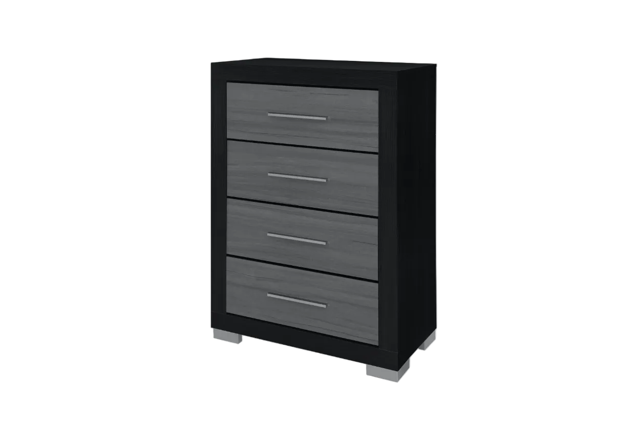 Madison Black & Grey Bedroom Collection