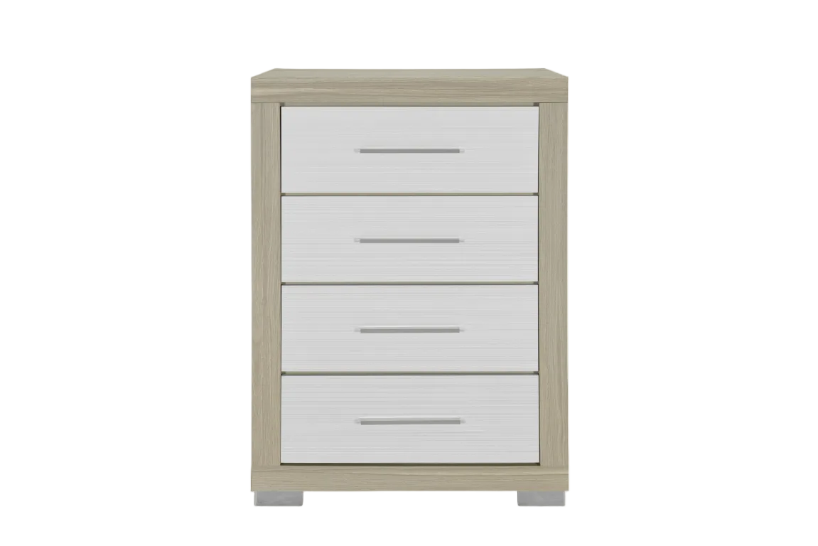 Madison Natural & White Bedroom Collection
