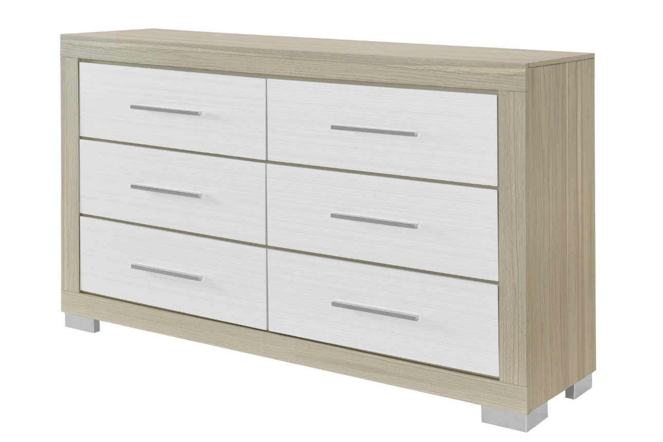 Madison Natural & White Bedroom Collection