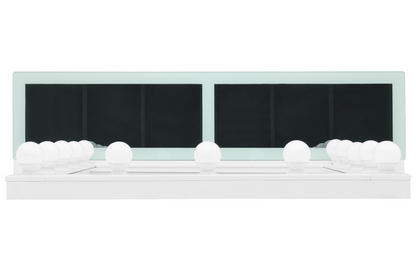 Ella White Vanity & Mirror Collection