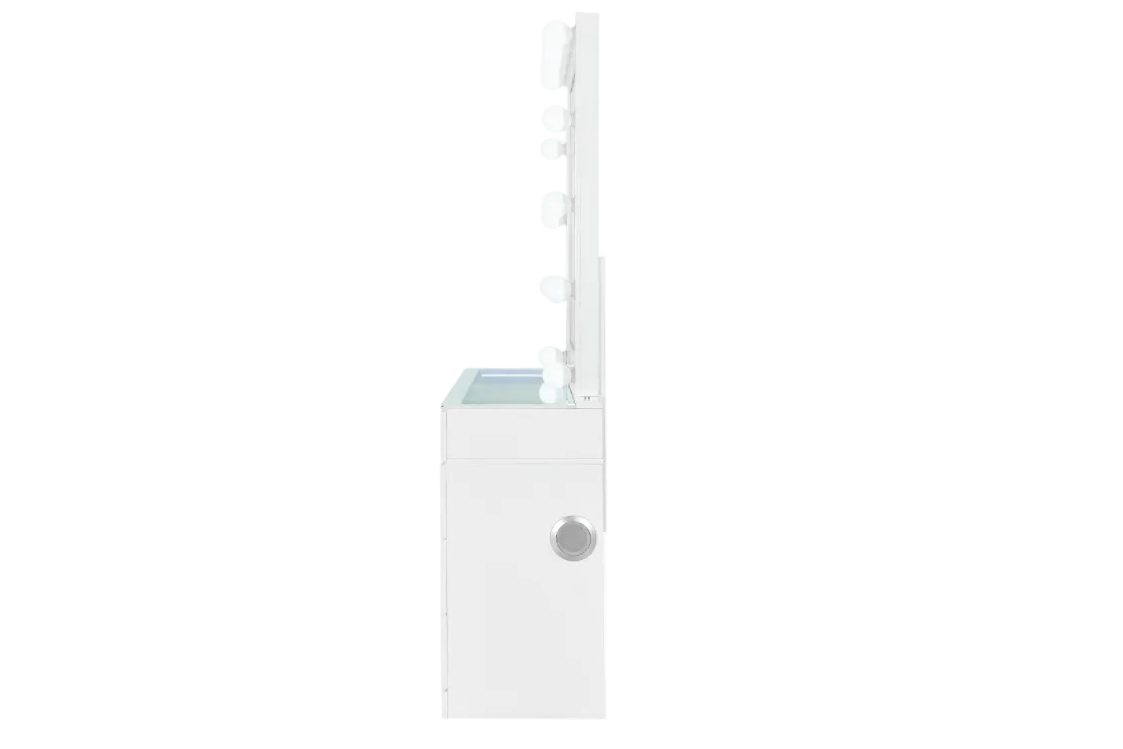 Ella White Vanity & Mirror Collection