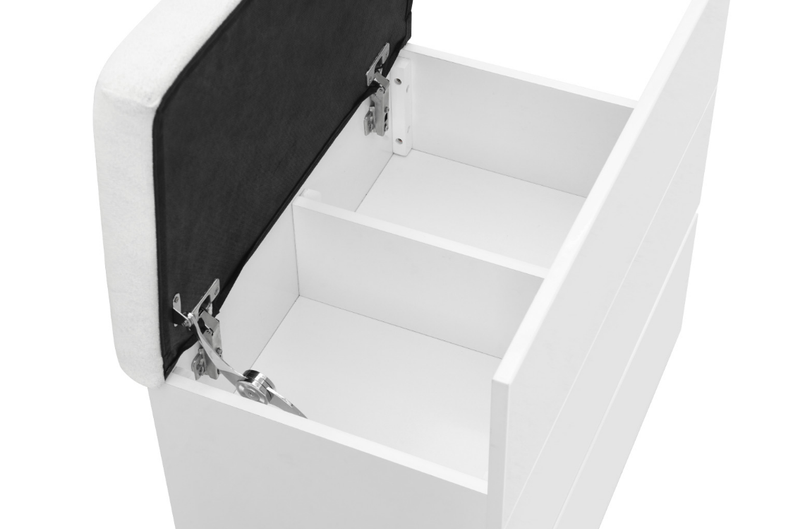Ella White Vanity & Mirror Collection