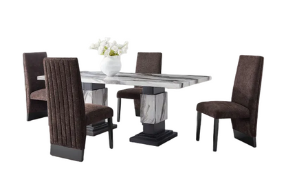 Panda Marble Dining Set