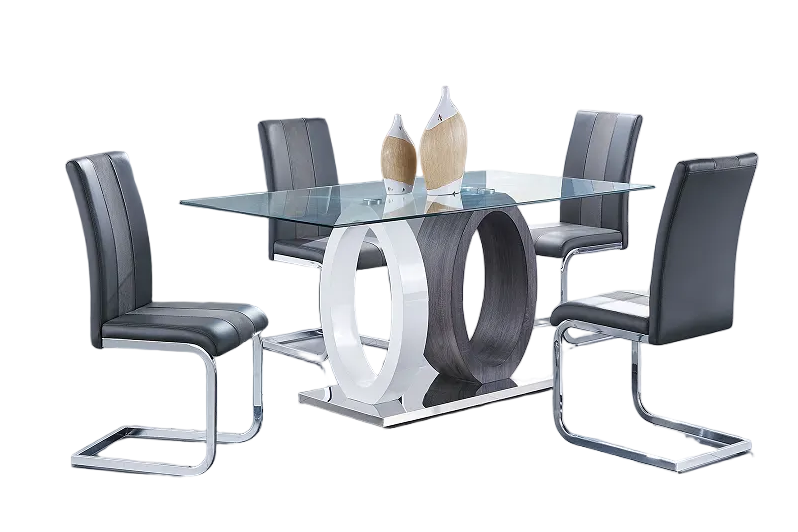Glass Dining Set