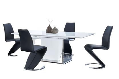 White Gloss Dining Set