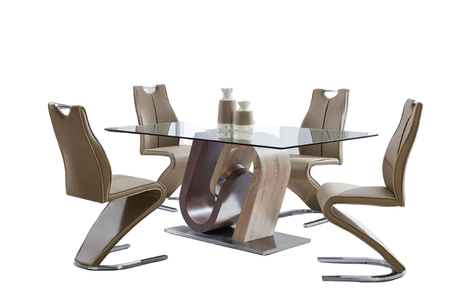 Glass Dining Set