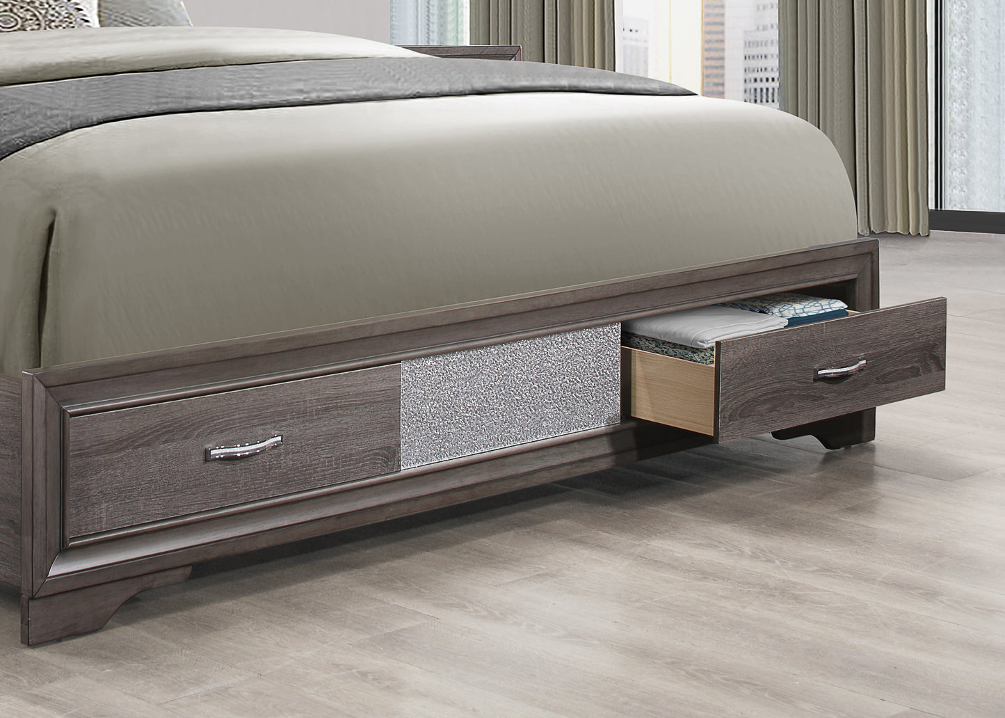 Seville Grey Bedroom Collection