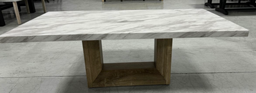 Modern Faux Marble Coffee & End Tables