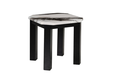 Modern Panda Finish Coffee & End Tables