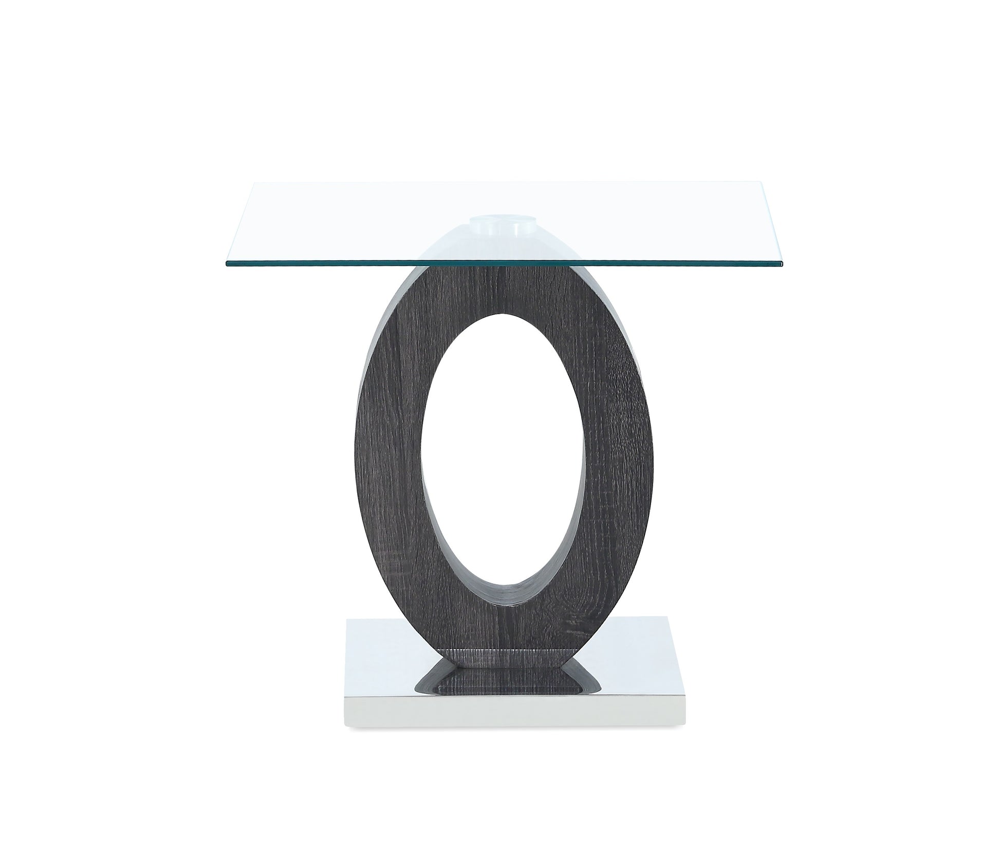 Modern White HG & Grey Coffee & End Tables