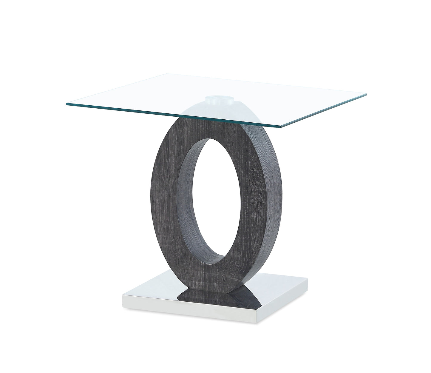 Modern White HG & Grey Coffee & End Tables