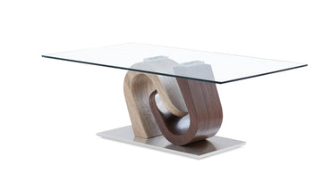 Walnut & Oak Coffee & End Tables