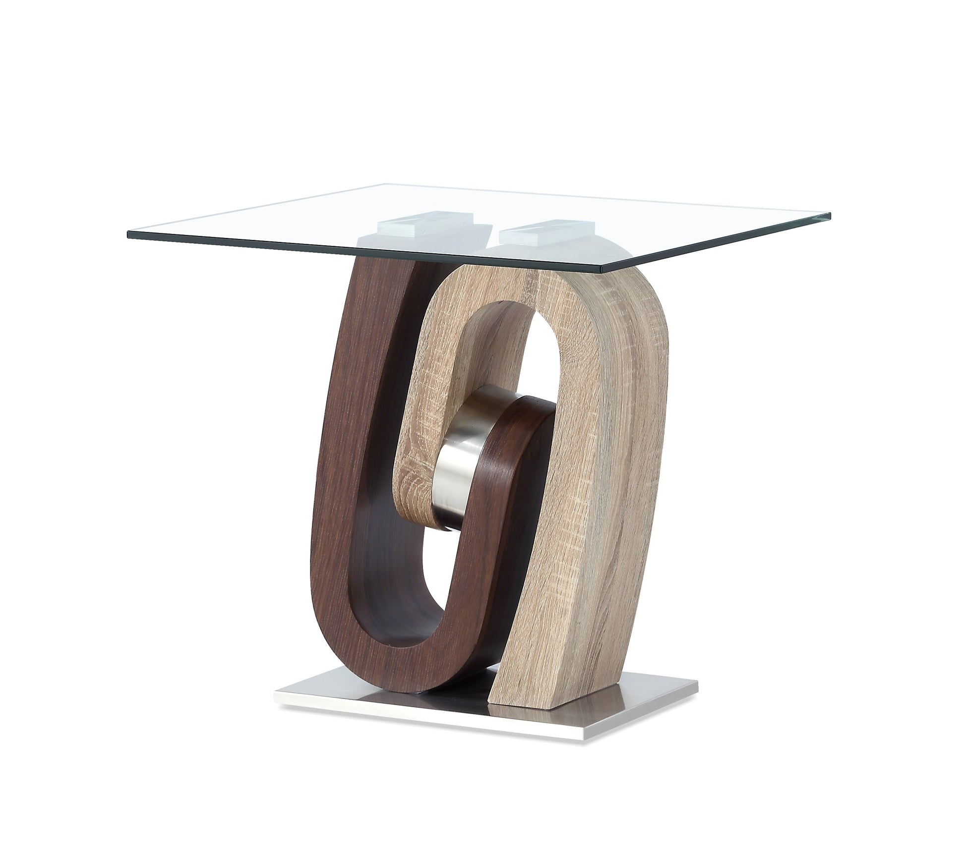 Walnut & Oak Coffee & End Tables