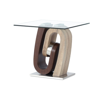 Walnut & Oak Coffee & End Tables