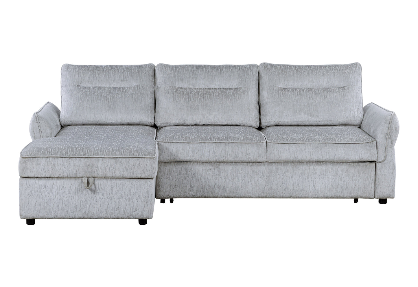Grey Sleeper Sectional