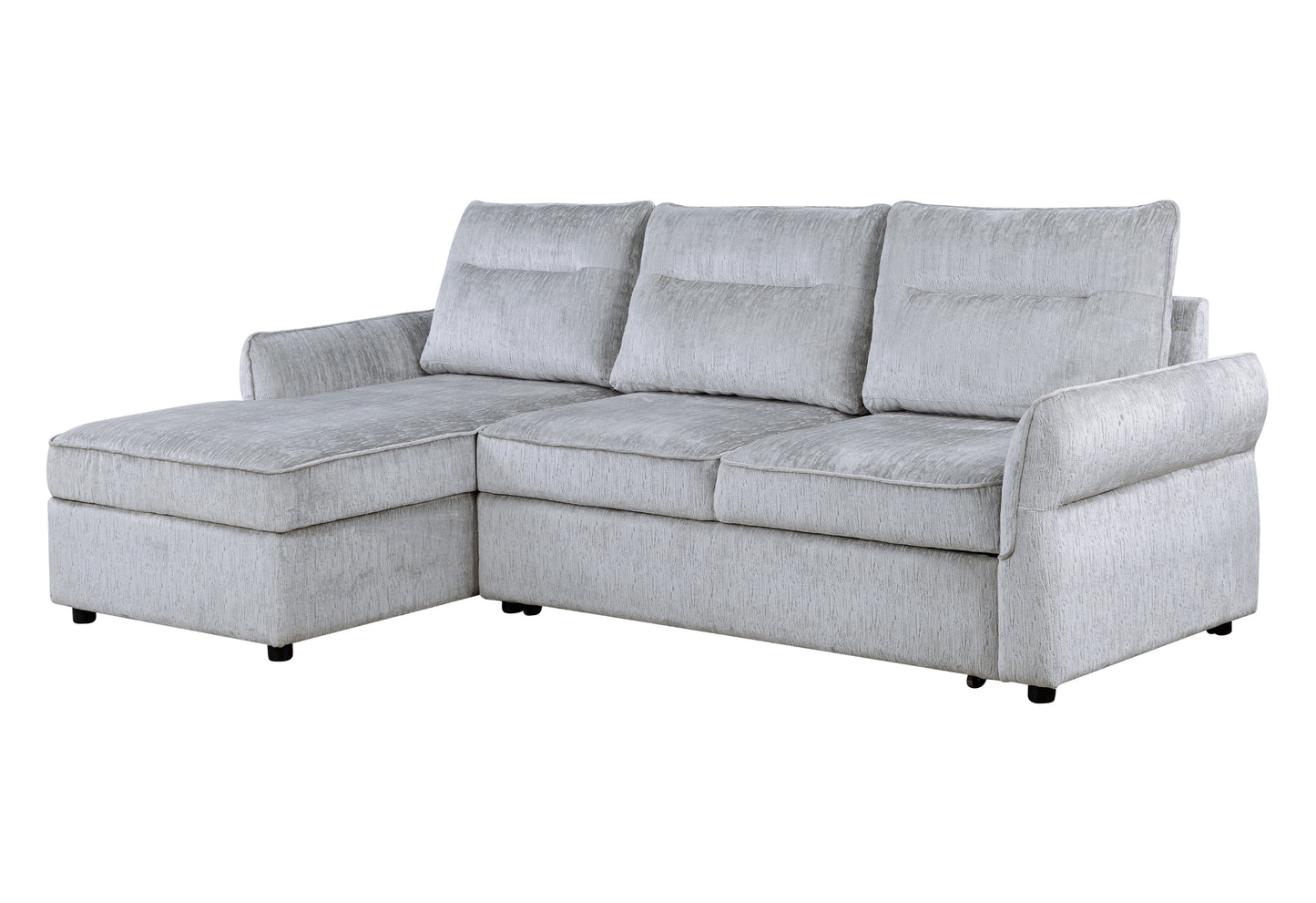 Grey Sleeper Sectional