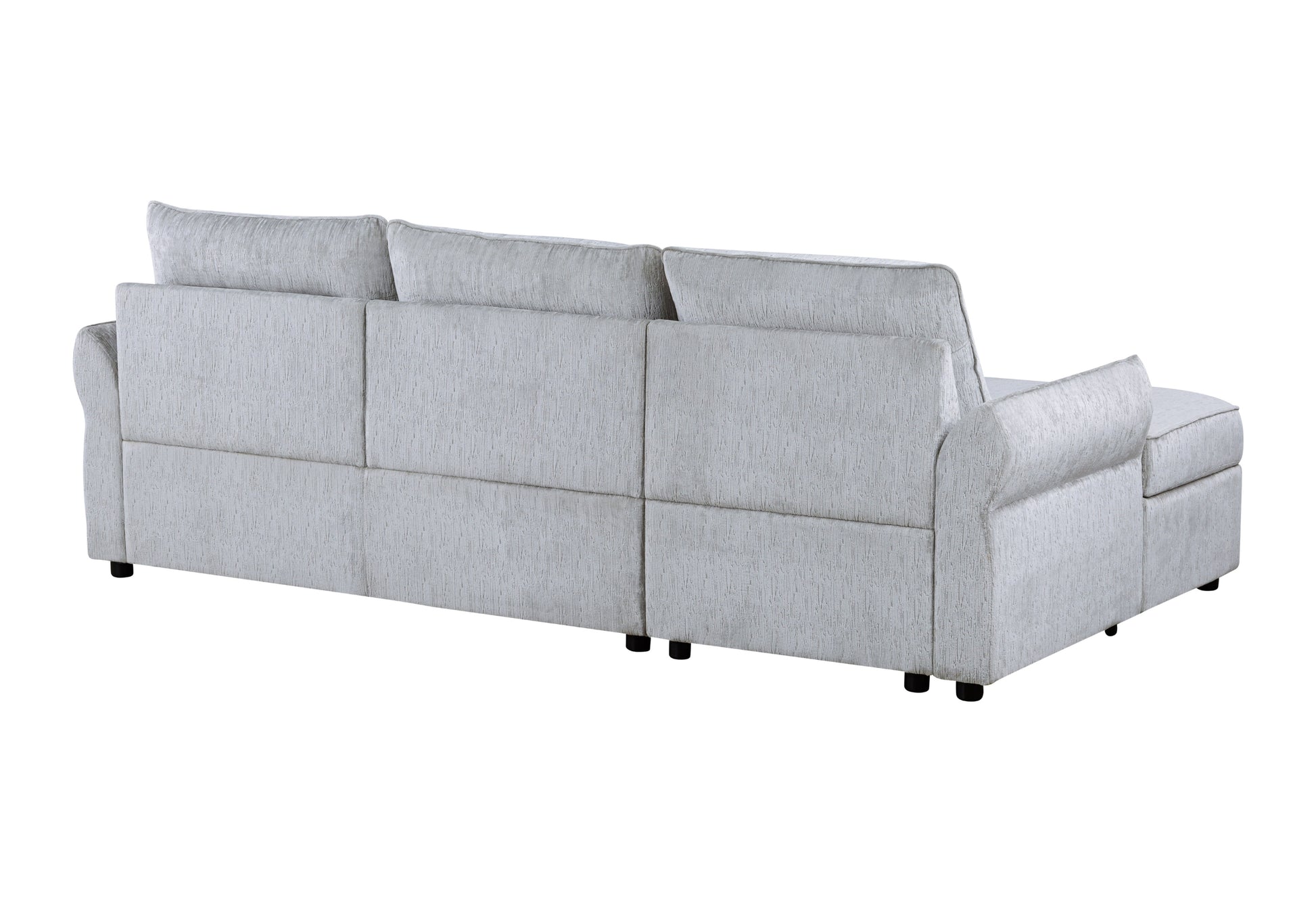 Grey Sleeper Sectional
