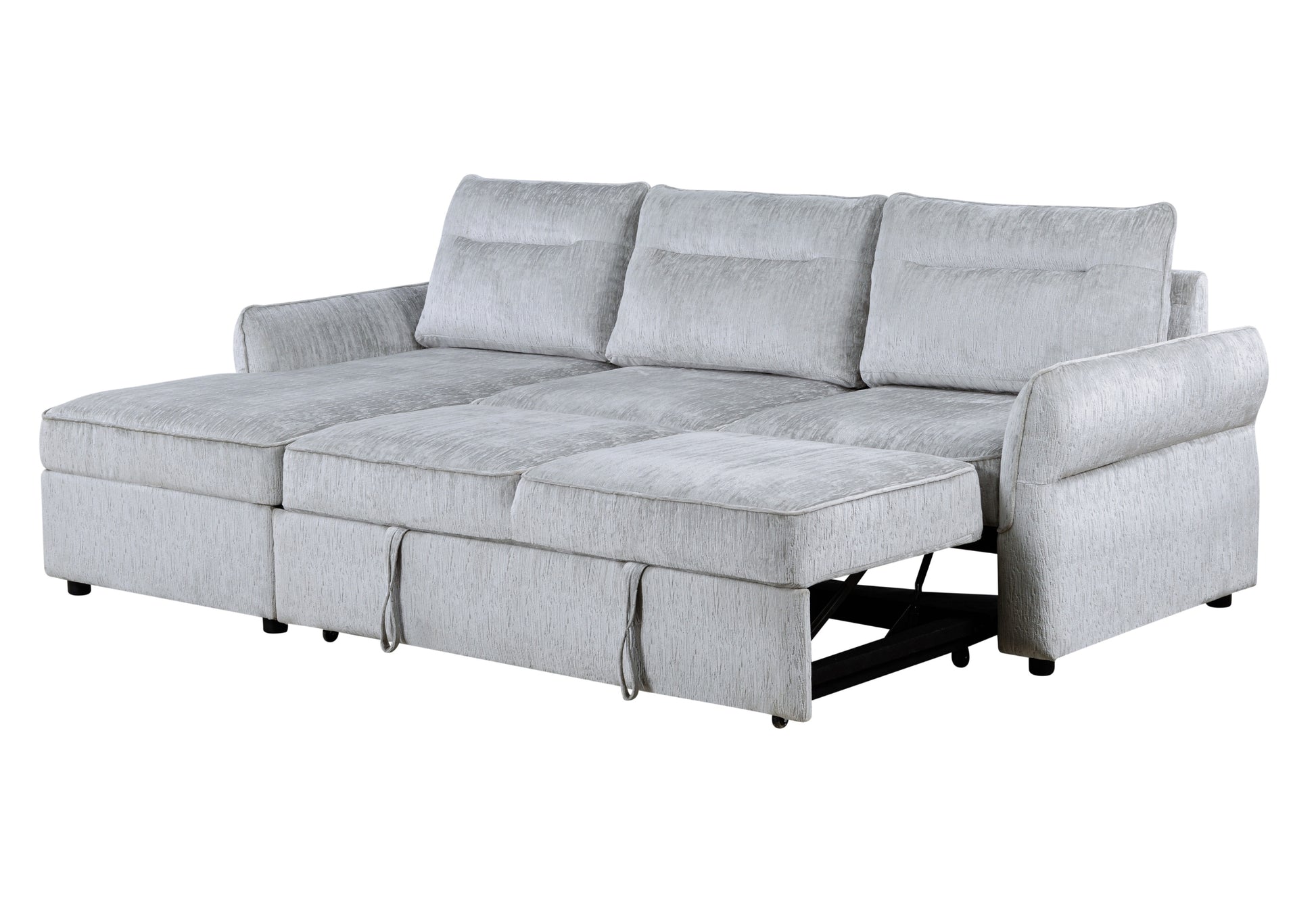 Grey Sleeper Sectional