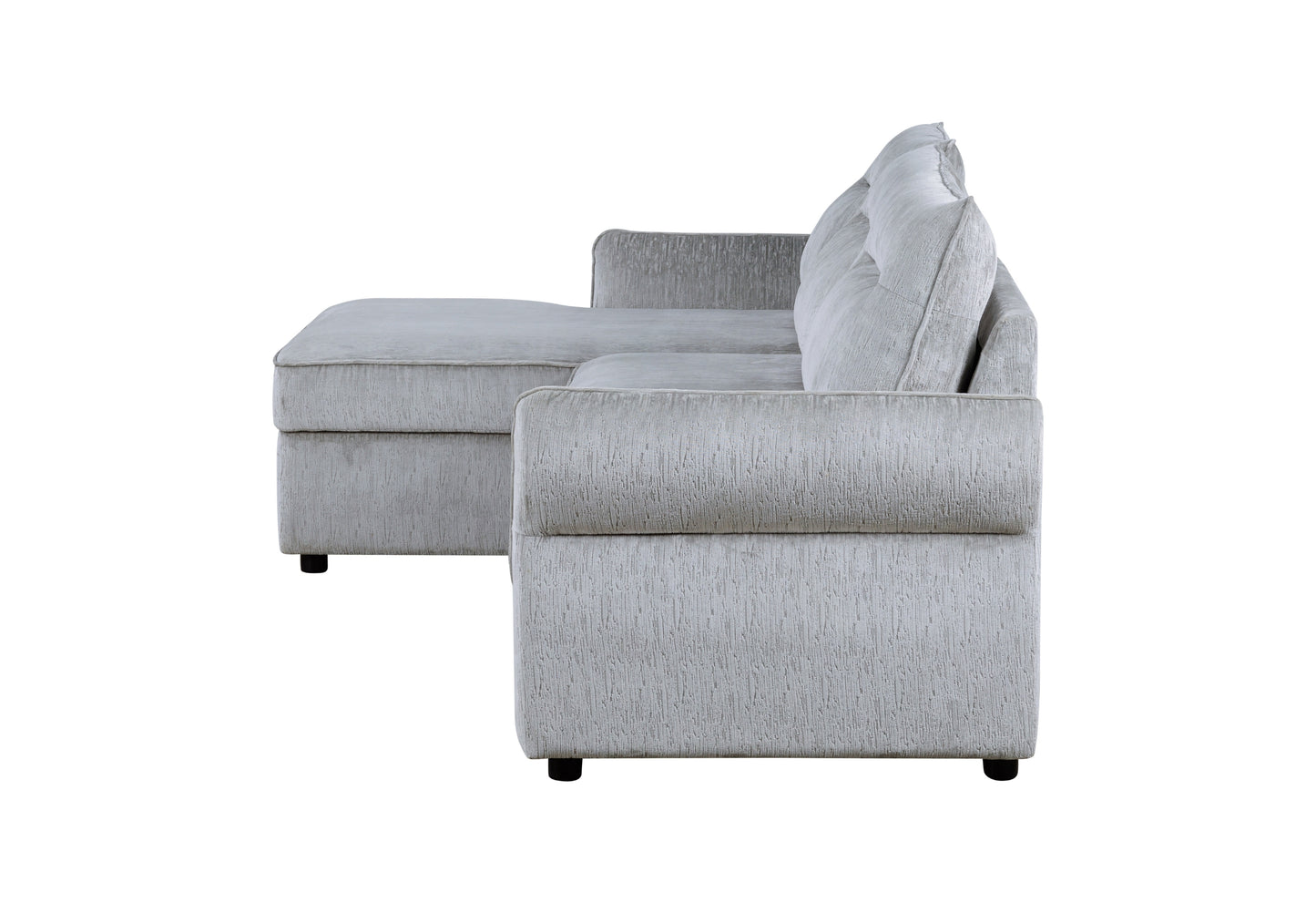 Grey Sleeper Sectional