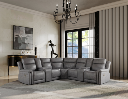 L-Shaped Reclining Sectional
