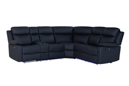 Reclining LED Sectional