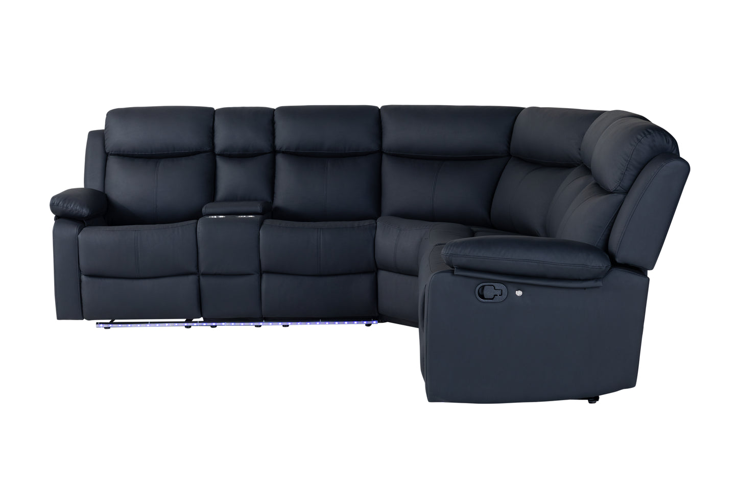 Reclining LED Sectional