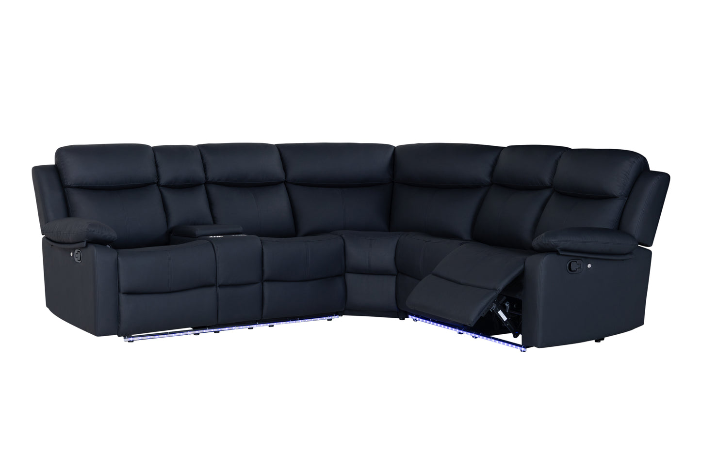 Reclining LED Sectional