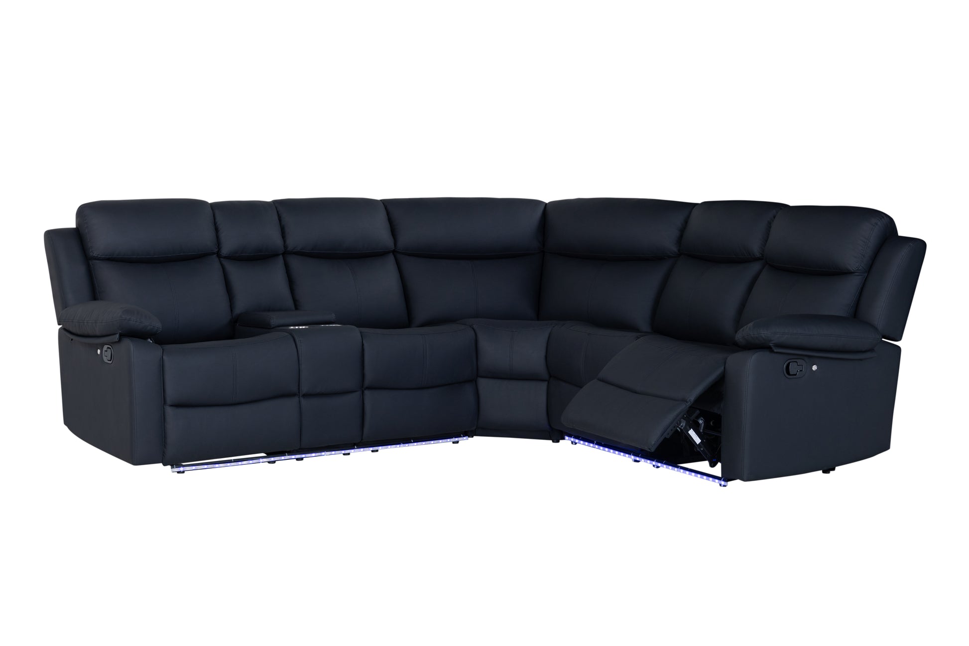Reclining LED Sectional