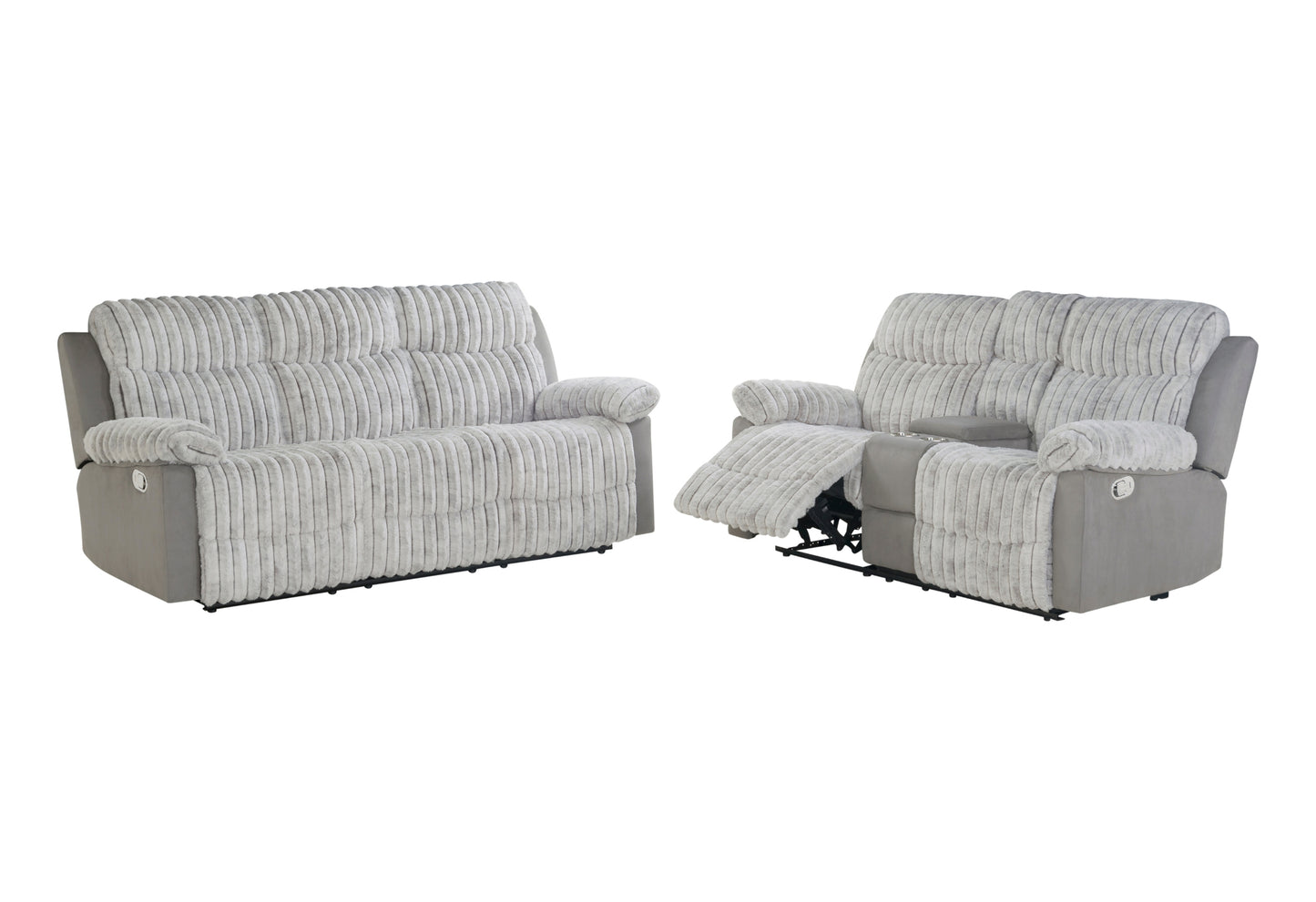 Grey Reclining Set