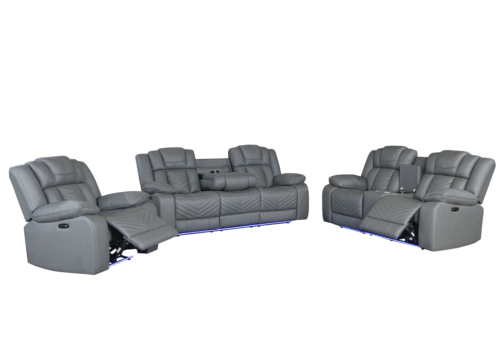 Grey Power Recliners