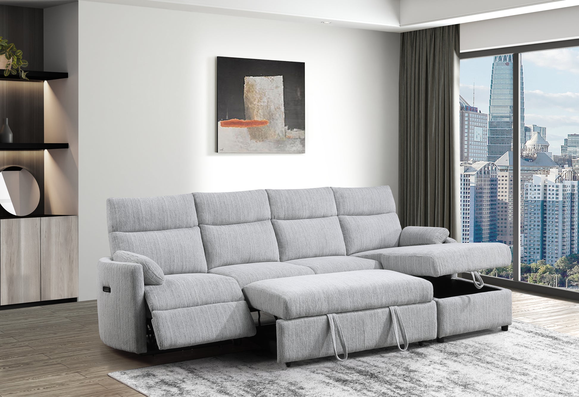 Sleeper Reclining Sofa