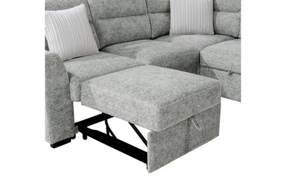 Sectional with Ottoman